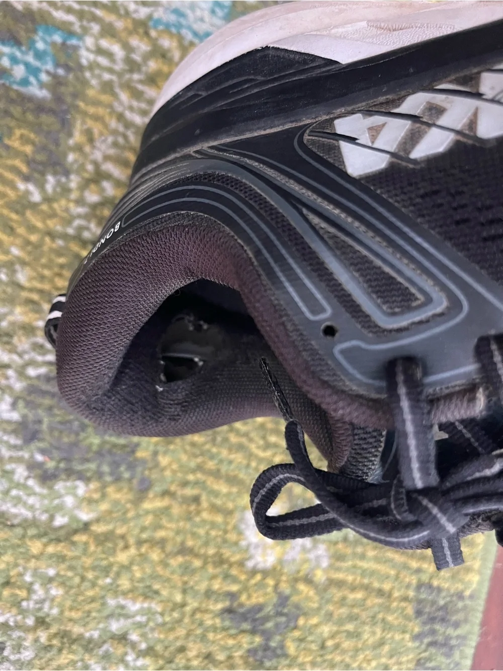 Hoka Black Running Sneakers - Bondi 7